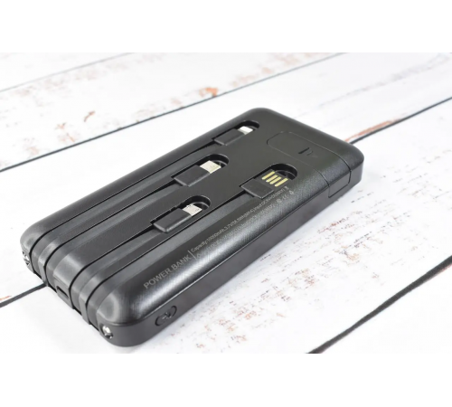 Павербанк Solar Power Bank с солнечной батареей + фонарик 20000 mAh
