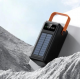 Портативна батарея зовнішня повербанк Power Bank 120000 mAh із сонячною панеллю та ліхтариком YM-639CX