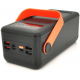 Портативна батарея зовнішня повербанк Power Bank 120000 mAh із сонячною панеллю та ліхтариком YM-639CX