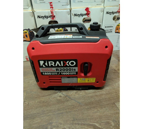 Генератор бензиновый инверторный Raixo R2200IS 1,8кВ/2кВт