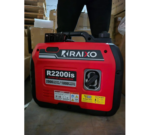 Генератор бензиновый инверторный Raixo R2200IS 1,8кВ/2кВт