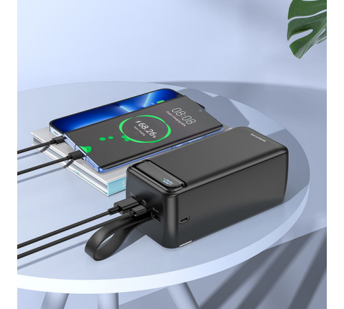 Портативний зарядний пристрій BOROFONE POWER BANK 50000MAH BJ 14D, чорний