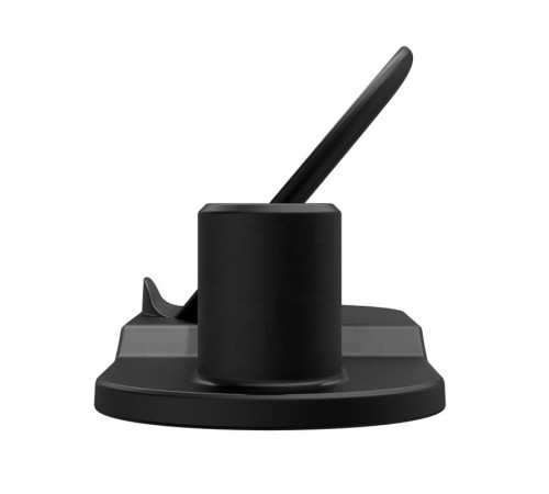 Швидка бездротова зарядка Qi Wireless Fast Charger 3 в 1 для телефону (док станція), чорна за 690 грн