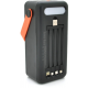Портативна батарея зовнішня повербанк Power Bank 100000 mAh із сонячною панеллю та ліхтариком YM-638CX