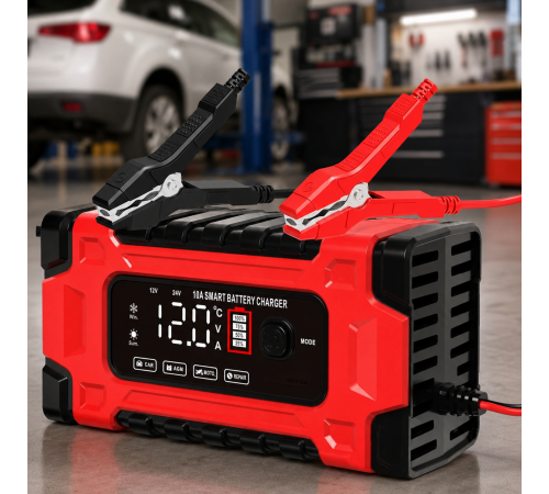 Зарядное импульсное устройство 12V/10A-24V/5A