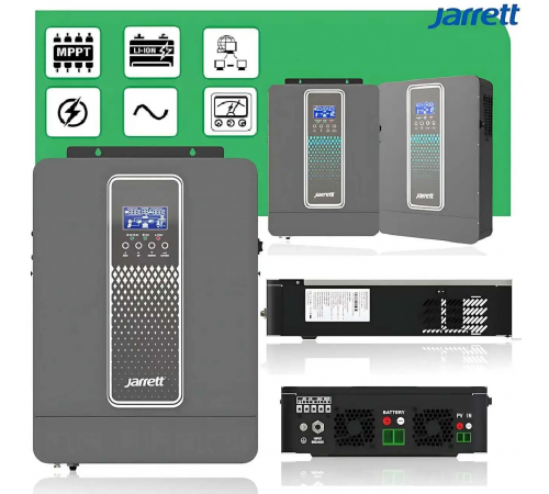 Гибридный инвертор Jarrett JARP-3.2KVA ЧИСТЫЙ, 3000 W, 24 V, 1 фаза