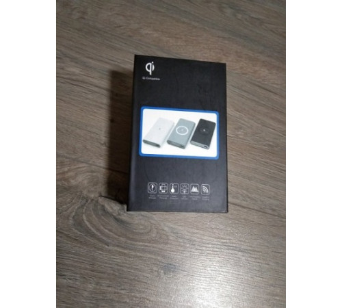 Внешний аккумулятор Power Bank 30000mAh c беспроводной зарядкой
