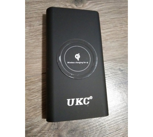 Внешний аккумулятор Power Bank 30000mAh c беспроводной зарядкой