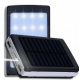 Портативная зарядка Power Bank Metal Led Solar 20000 mah Солнечная панель + Фонарь