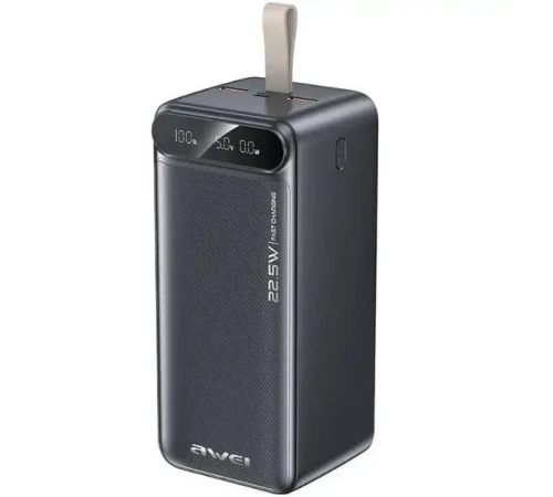 Мобильный аккумулятор (Power Bank) AWEI PA-13 50000 mAh 22.5W