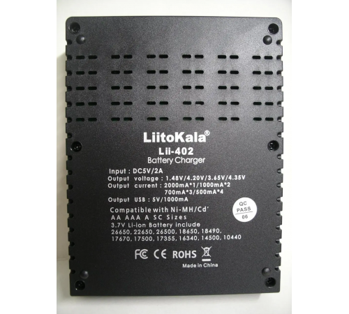 Зарядное устройство для LiitoKala Engineer Lii-402