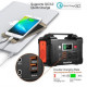 Зарядная электростанция аккумуляторная портативная Flashfish E200 200W 40800 mAh Portable Power Station(WX300)