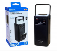 Павер банк ACL PW-113 50 000 mAh / 22,5W Фонарь + кабеля Power Bank