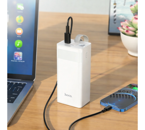 Power Bank Hoco J86A Powermaster 22.5W fully compatible 60 000 mAh / Портативная батарея 60000mah Power Bank быстрая зарядка