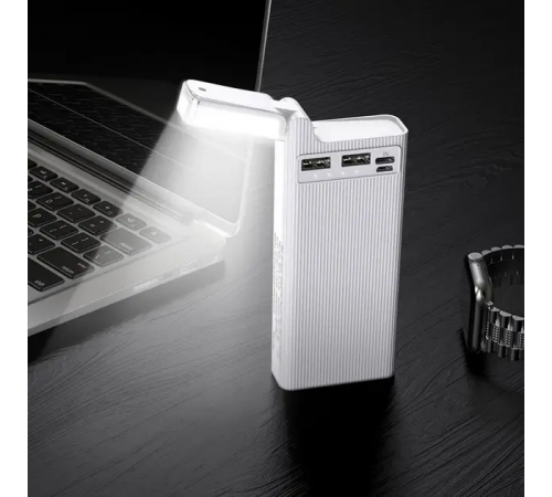 Повербанк зі світильником Hoco J62 Jove Power Bank 30000 mAh