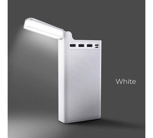 Повербанк зі світильником Hoco J62 Jove Power Bank 30000 mAh