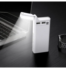 Повербанк зі світильником Hoco J62 Jove Power Bank 30000 mAh
