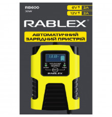 Зарядний пристрій RABLEX RB600 6V/12V DC (50)