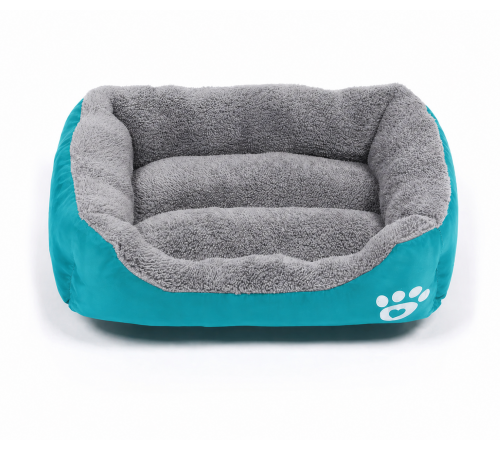 Лежанка - пуф для котів та собак Бірюзова M(47*35см) за 370 грн