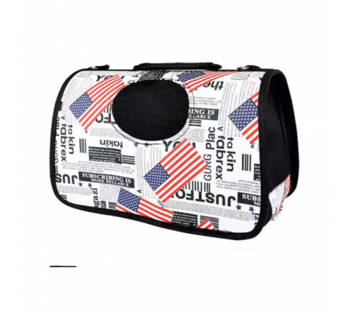 Сумка-переноска For Friends для собак White paws 51×30 XL Тропик