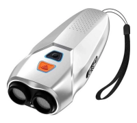 Отпугиватель собак Ultrasonic Dog Repeller PU 70 8669 с фонариком White ТМ