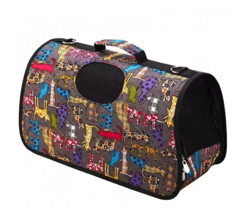 Сумка-переноска For Friends для собак White paws 51×30 XL Тропик