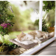 Лежанка для кота віконна Sunny Seat Window Cat Bed