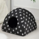 Мягкий домик для собак и кошек YU227 компактный складной Pet Hut White 35 см × 40 см