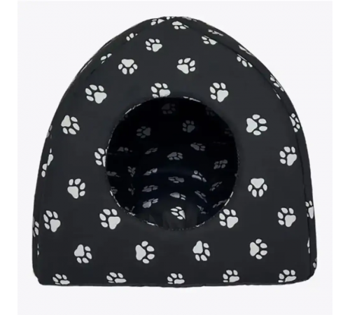 Мягкий домик для собак и кошек YU227 компактный складной Pet Hut White 35 см × 40 см