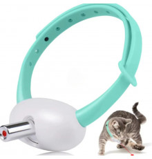 Умный лазерный ошейник для кошек и кошек Laser Collar интерактивная смарт со встроенным лазером