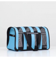 Голубой Сумка переноска для кошек и собак CosmoPet CP-46