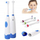 Электрическая зубная щетка с насадками Electric ToothBrush на батарейках