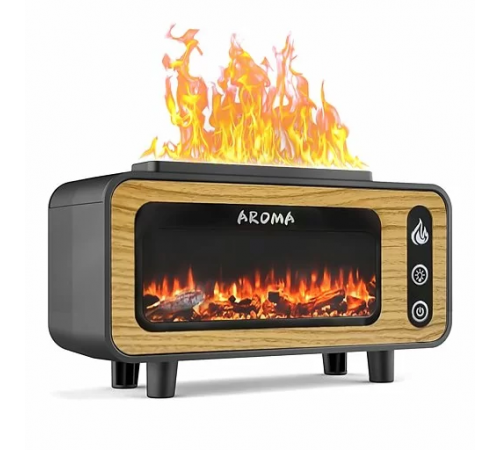 Світлодіодний USB зволожувач-аромадіфузор Vintage ретро Fireplace