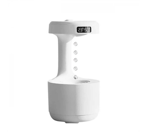 Увлажнитель воздуха портативный Kinscoter DQ-011 Anti Gravity Humidifier электрический 800 мл White iC227