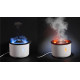Ароматический диффузор Volcano Fire Flame, ароматерапия, увлажнитель воздуха, 2 цвета, пульт Jellyfish Mist Flame Volcano Home Appliance Life Store