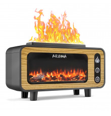 Світлодіодний USB зволожувач-аромадіфузор Vintage ретро Fireplace