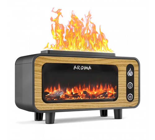Світлодіодний USB зволожувач-аромадіфузор Vintage ретро Fireplace за 881 грн