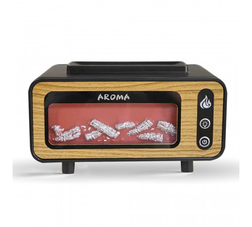 Світлодіодний USB зволожувач-аромадіфузор Vintage ретро Fireplace за 881 грн